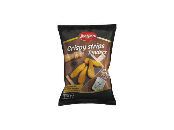 CRISPY STRIPS TENDERS 67% FILET POULET