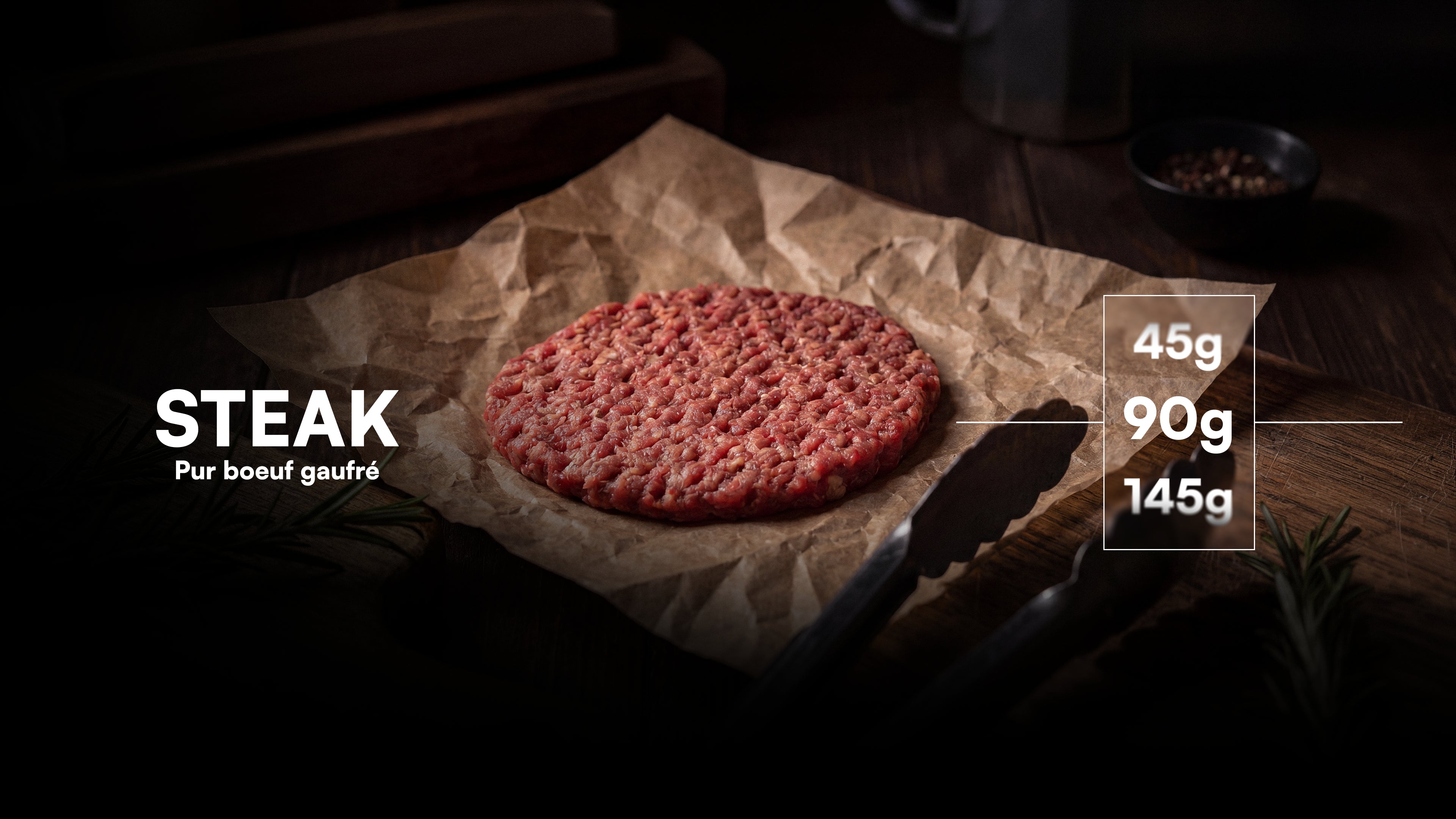 Steak Haché gaufré Pur Bœuf
