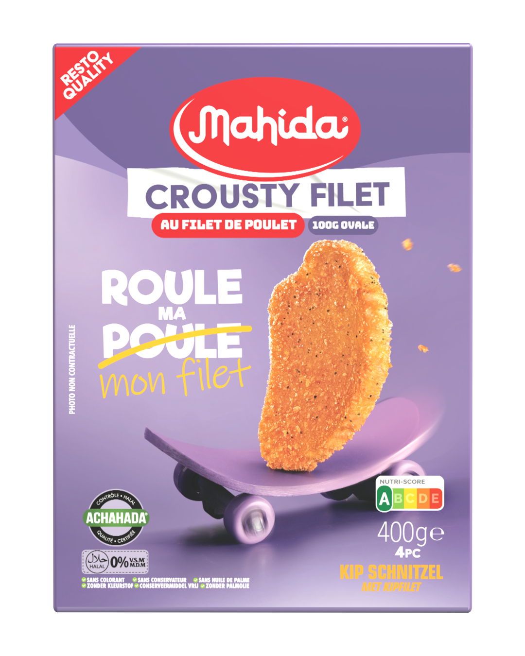 Crousty Filet "100g Ovale"